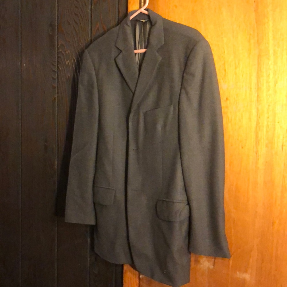 Banana republic. Men’s 38 S charcoal gray blazer.